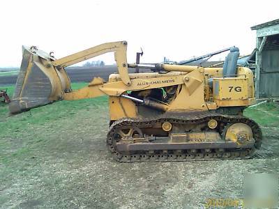 1962 allis chalmers HD7G crawler loader