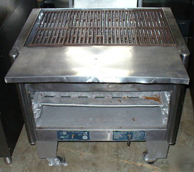 Bakers pride gas combination broiler