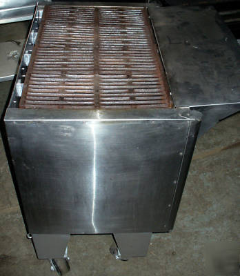 Bakers pride gas combination broiler