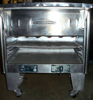 Bakers pride gas combination broiler