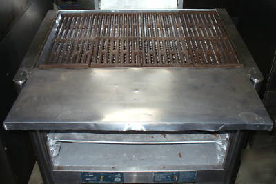 Bakers pride gas combination broiler