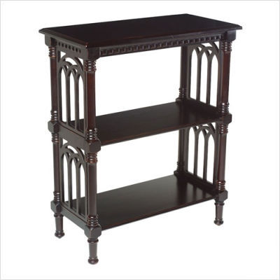 Bay trading cheval two-tier bookcase