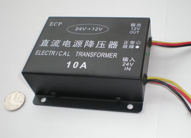 DC24V to DC12V step-down converter (in 24V out 12V 10A)