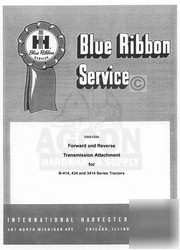 International b-414 434 transmission service manual ih