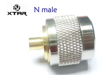 N male connector for semi-rigid cable .086'' RG405