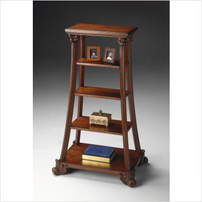 Butler plantation cherry four-shelf etagere