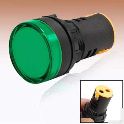 Green led indicator light pilot signal lamp AD56-22DS