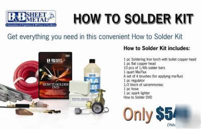 How to solder kit