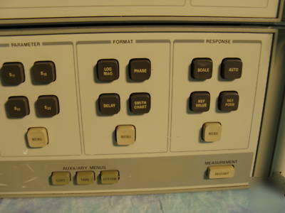 Hp agilent 8510B network analyzer with option 010