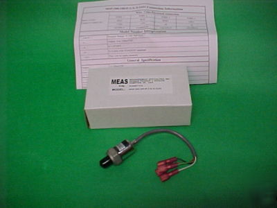 Meas pressure transducer transmitter msp-300 series