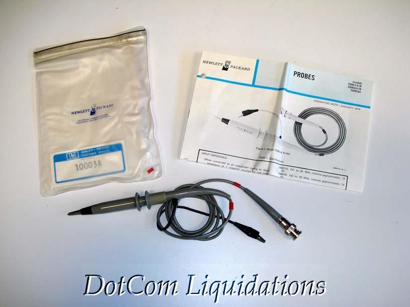 New hewlett packard voltage divider probe 10003A * *