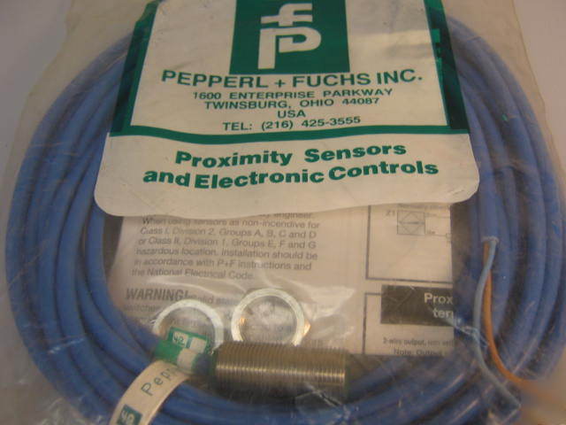 New pepperl+fuchs proximity sensor cable NJ2-11-n-g 5M