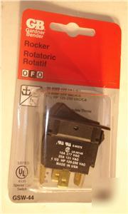 Rocker switch dpdt gb gsw-44 appliances, auto, marine