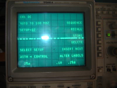 Tektronix 2246A 100 mhz oscilloscope/ probes / extra's