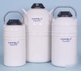 Vwr cryopro liquid dewars, l series l-20 l-20 liquid