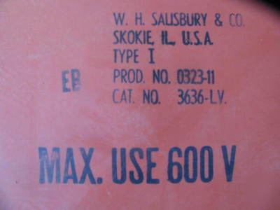W h salisbury 600V inslating line blanket TYPE1 #0323-1