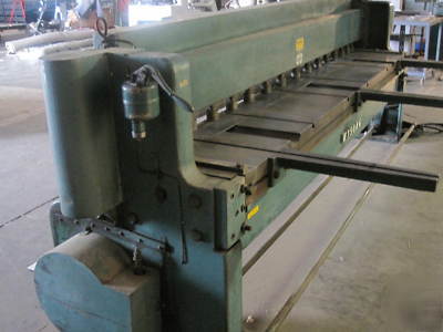 Wysong 10 guage, 10 foot, mechanical metal power shear