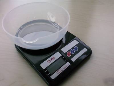 New 5000 gram 0.1 ounce digital tabletop serving scale