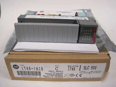 New allen bradley 1746-IA16 ser c input module in box