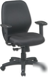 Office star 3121 black fabric task chair 