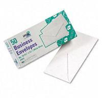 Quality park white wove business envelope convenienc...