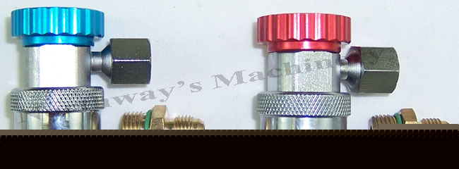 Cbi QC19L/h R134A auto quick couplers for ac gauges 