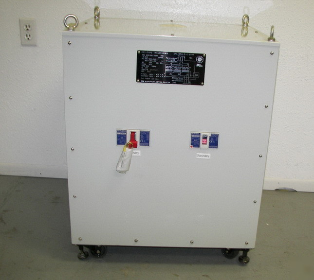 Dry type transformer mitsubishi 20.8 kva square d 