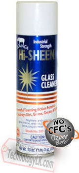 Hi sheen glass cleaner 19 oz. can (pack of 3)