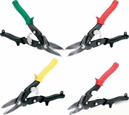 Malco MAXCG1-2-3-5 (4) pairs of tinner tin snips tools