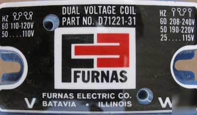 New furnas D71221-31 dual voltge magnetic coil 110-120V