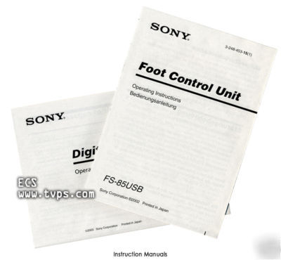 Sony fs-85USB transcription software pc transcribing