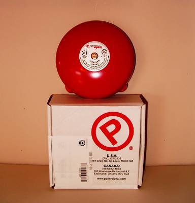  potter-amseco mba-6 24 vdc bell fire security 