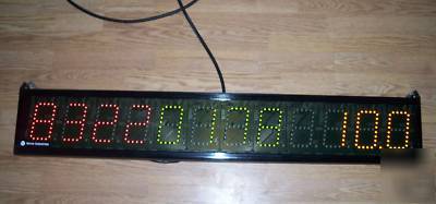 Vorne andon production display rate counter monitor 805