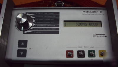 Industrial technilogy faultmaster 111 test set 