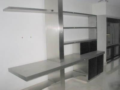 Modern metal buffet cabinet for dining room