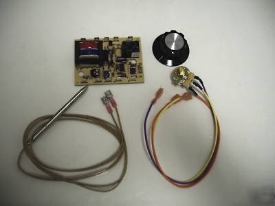 New blodgett oven t-stat board - probe - pot & knob