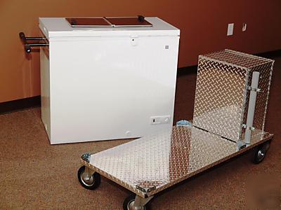 Push cart freezer and ice cream trucks and freezers