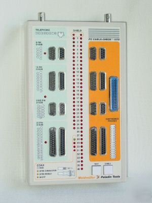 Weidmuller paladin tools #1570 pc cable check