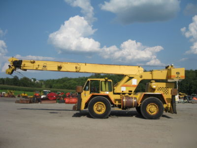 1985 grove RT58E rough terrain crane