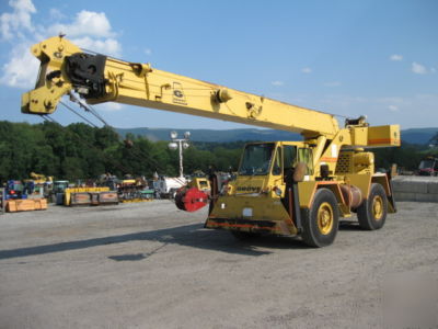 1985 grove RT58E rough terrain crane