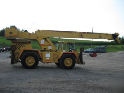 1985 grove RT58E rough terrain crane