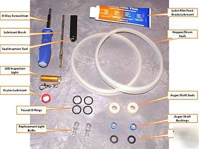 Bunn cds cds-2 maintenance kit w/free tools frozen