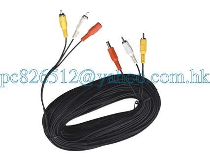 3P97 cctv camera 10M rca/power supply extension cable