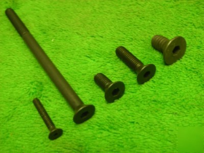 560CT allen hex socket flat cap screw 4-40 10-24 10-32