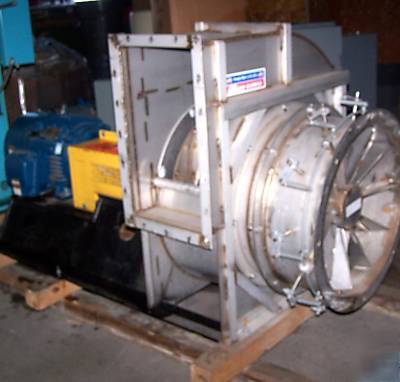 Chicago 25 hp motor 316 blower 204N525 size 2000 23-1/4