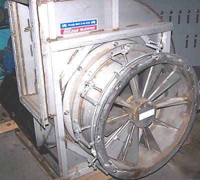 Chicago 25 hp motor 316 blower 204N525 size 2000 23-1/4
