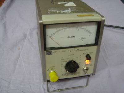 Hp agilent 4328A milliohm meter, warranty