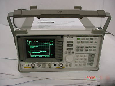 Hp/agilent 8596E spectrum analyzer with options