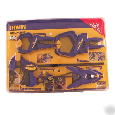 Irwin industrial tools 2021712HD quick-grip clamp set