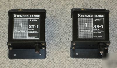 Linear xr-1 and xt-1 wireless remote trigger tx/rx pair